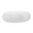 65" x 30" Freestanding Soaking Solid Surface Bathtub