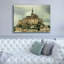 «Mont St. Michel» par Keri Bevan, estampe numérique sur toile-87900593
