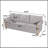 3 Seater Sofa.