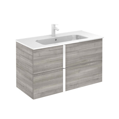 Miguel 40'' Single Bathroom Vanity with Manufactured Wood Top