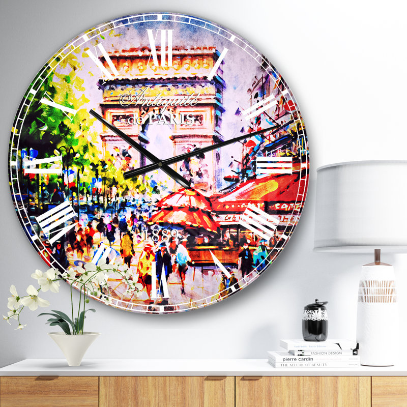 Horloge murale Swigart, Moyen
