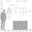 Derby 4 - Light Kitchen Island Linear LED Pendant-95483447-95483450-58712225