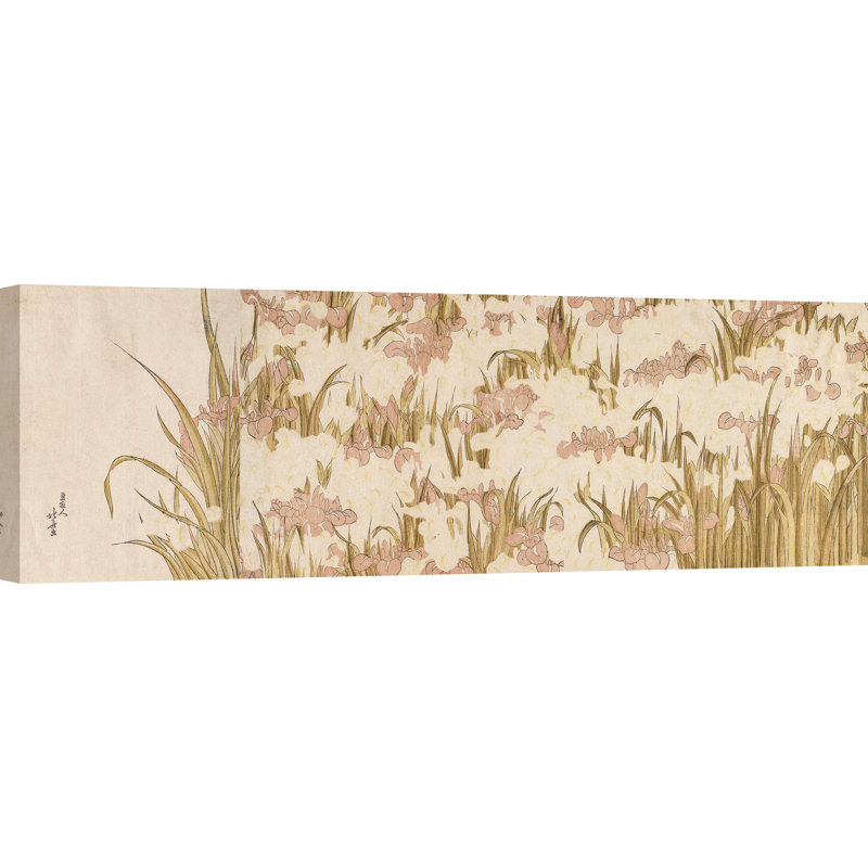 Grass by Katsushika Hokusai - Wrapped Canvas Panoramic Print, 40cm H x 120cm W x 4cm D