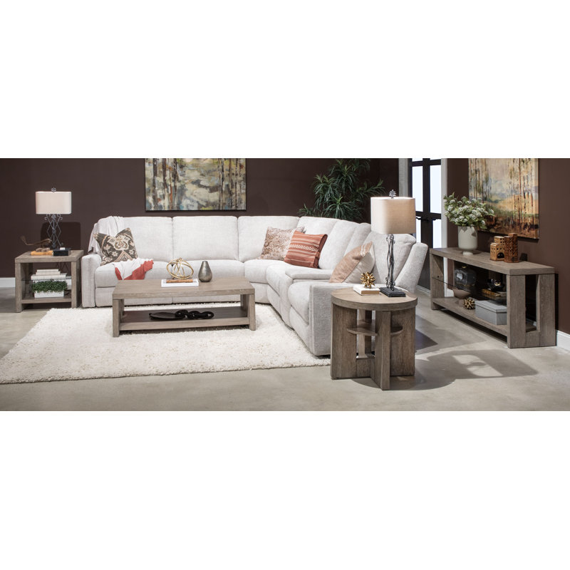 Gragg Rectangular Cocktail Table With Casters