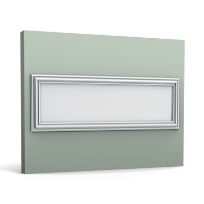 1-1/4 in x 1-5/8 ft x 5 ft Autoire Primed White Polyurethane Decorative 3D Wall Paneling