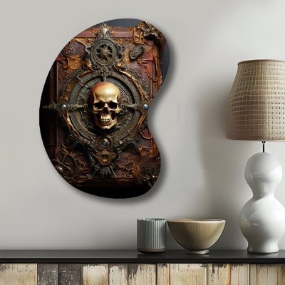 Pirate Code Book - Pirate Boom Shape Irregular Metal Wall Decor