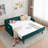 Twin Upholstered Daybed Frame with Trundle-1770055163