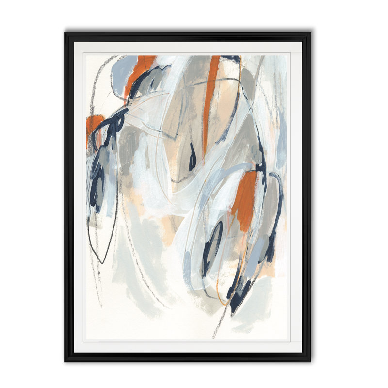 «Obfuscation I», reproduction sur toile, H 26,5 po x l 36,5 po, Impression encadrée, Noir