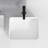 PLUSTEEL 12'' Ceramic Rectangular Bathroom Sink