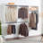 Modular Wall Mounted Walk-In Closet System with Ample Storage