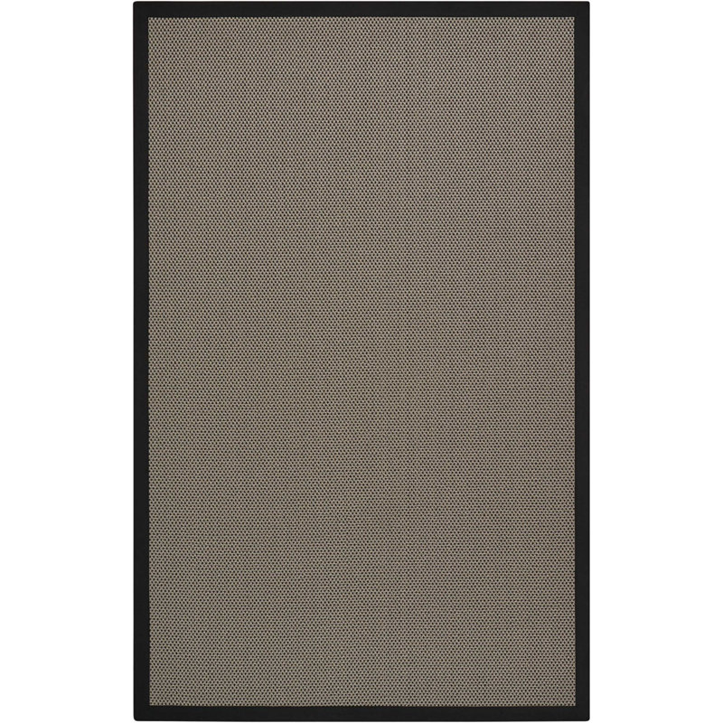 Tapis intérieur / extérieur gris / brun Ampelia, Rectangle 12 pi x 15 pi
