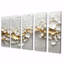 Loretta - Wildflowers Wall Art - Art mural traditionnel pour le salon, 5 pièces-1411943885