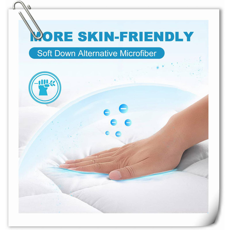 Quilts 18'' Mattress Pad, California King
