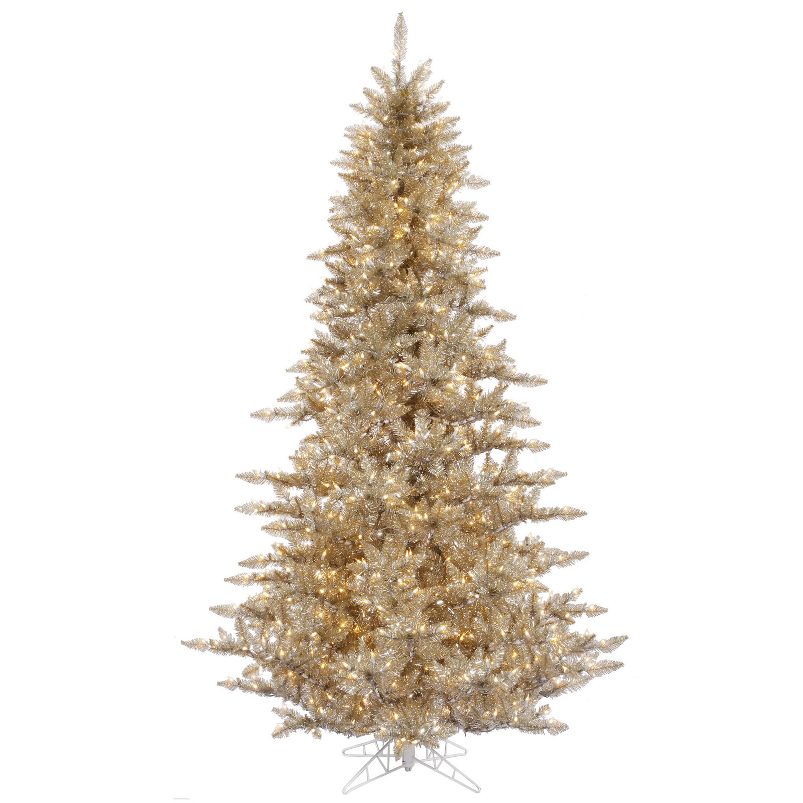 Champagne Fir 12' Pre-Lit Fir Christmas Tree, 5.5'
