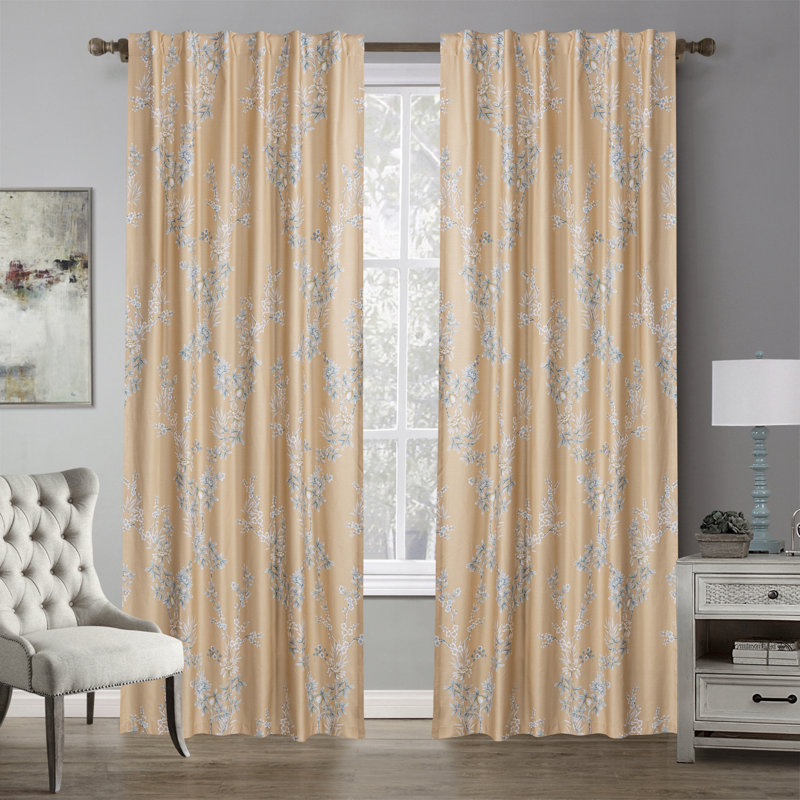 Blackout Curtains / Drapes Pair, 52" W x 84" L