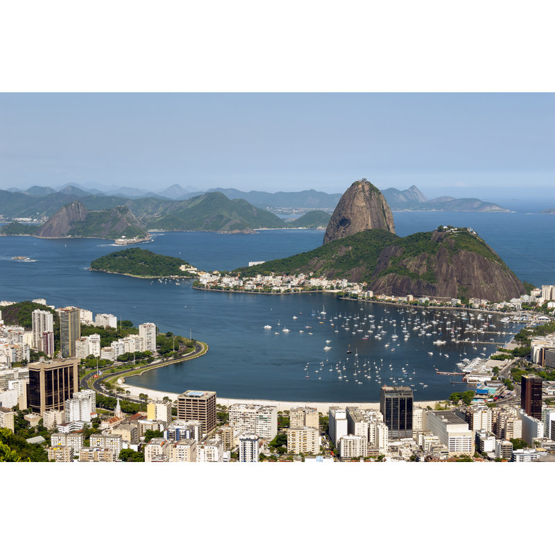 Rio De Janeiro par Sfmthd - Photographie sur toile tendue, L 12 po x H 8 po