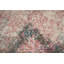 Chic tapis abstrait 5 x 8 avec des tons de rosé et un aspect vieilli