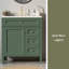 Meuble-lavabo de salle de bain de 30 po sans lavabo supérieur, armoire de rangement moderne avec 2 tiroirs et un tiroir rabattable (BASSIN INCLUS)-119193039-119193042