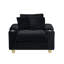 Canapé simple confortable avec coussins, repose-pieds et grands espaces de rangement, pour vous détendre et organiser votre espace de vie-798532749