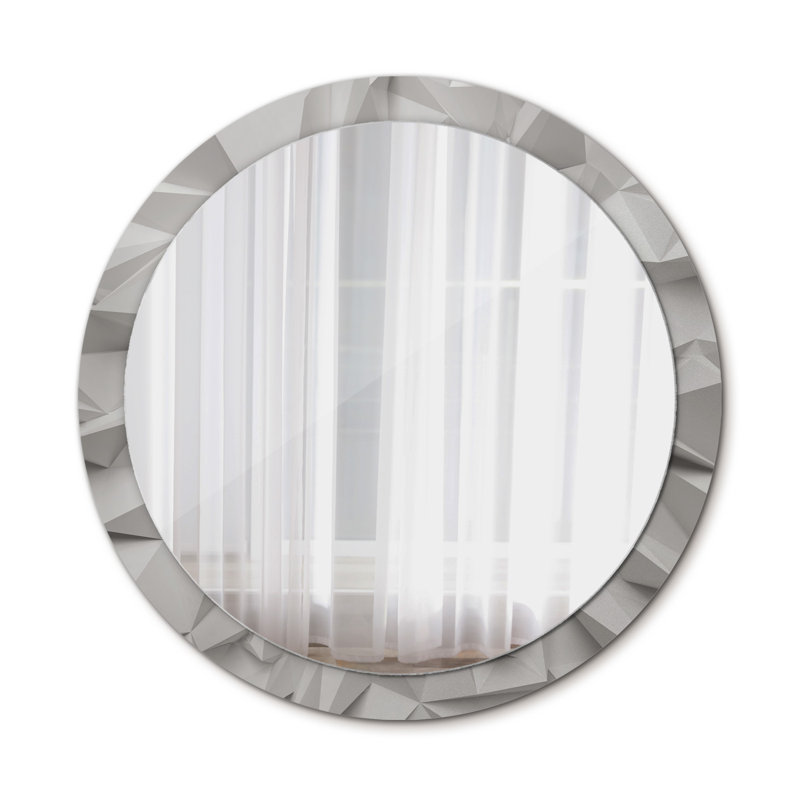 Huldar Glass Flat Wall Mirror