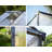 Palram - Canopia Glory 8' W x 8' D Premium Walk-In Hobby Twin Wall Polycarbonate Aluminum Frame Greenhouse Kit with Roof Vents - Gray-90988245