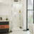 DreamLine Ascend 32 - 33 inch W x 72 inch H Frameless Pivot Shower Door in Chrome-66538183-121281576