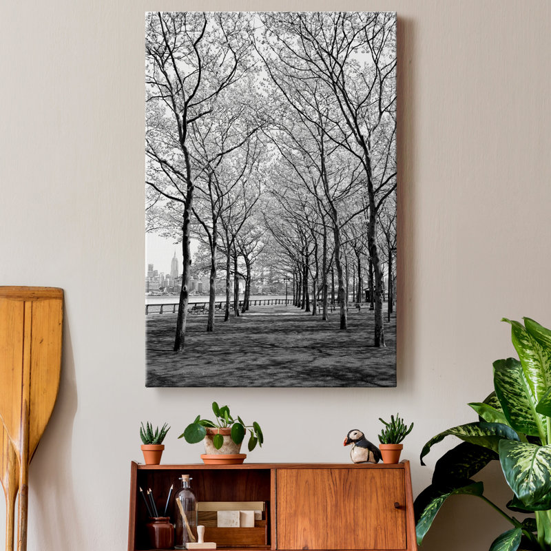 Pier a Park - reproduction de photo sur toile tendue, H 12 po x l 8 po x P 1 po