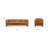 Peale 89'' Full-Grain Genuine Italian Leather Sofa-506782067