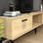 Catena Modern TV Stand in Sapphire Oak, 59.1 x 17.6 x 11.6 inches | 100% Melamine Coated Particle Board, Thickness: 0.7 inches | Stylish & Functional Design for Living Room & Entertainment Areas, Durable & Elegant-108050958