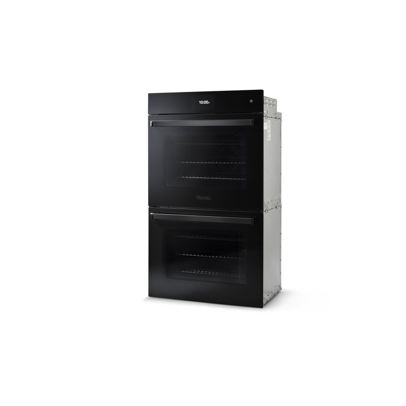 30"W. Double Electric Convection Oven, Black