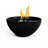 Tabletop Fire Pit Black
