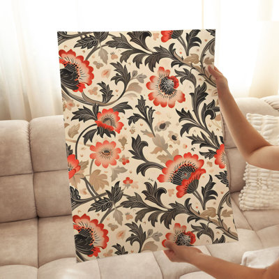 «Botanical Damask Botanical Dreams VI Cottage», reproduction d'art non encadrée