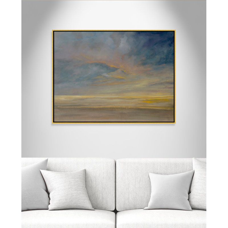 Dawning Unrest, Gold Framed, 31.5" H x 41.5" W x 2" D