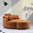 Dashton Upholstered Barrel Chair with Ottoman-797646692