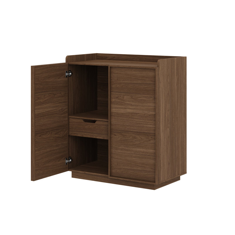 Armoire de bar 31,5 po Abbate, Noyer