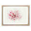 Striking White and Pink Carnation in Abstract - Picture Frame Graphic Art Print-55730213-55730204