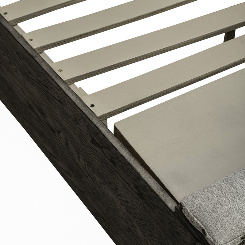 Drelan Upholstered Storage Bed, Queen, Dark Brown