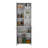 Konik 67-Inch High Storage Cabinet Kitchen Pantry With Three Doors And  Three Exterior Shelves-673500209