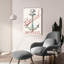 Art mural en verre «Floursack Nautical 5 Red» par Danhui Nai-1683292340