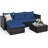 4 - Person Patio Conversation Set with Cushions-330350468