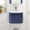 Meuble-lavabo de coin mural 22 po avec lavabo et robinet