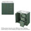 Meuble-lavabo de 30 po avec lavabo en céramique-115970306