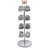 Chrome Arm Cube Bin Floor Tower Display