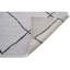 Wool Geometric Area Rug in Ivory/Charcoal-348744782