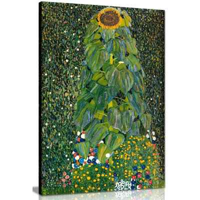 Sunflower - Wrapped Canvas Print