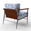 Chaise rembourrée French Country-2134587828