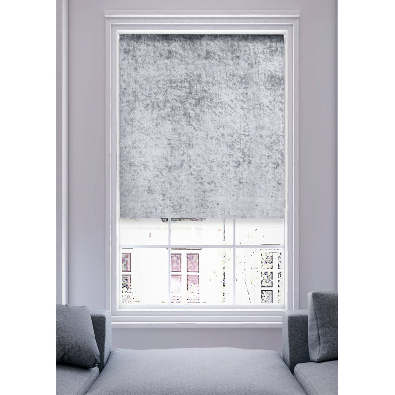 Roller Blind, 150cm W x 165cm L, Grey