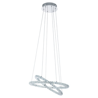2-Light LED Chandelier