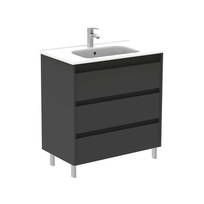 Ensemble de meuble-lavabo de salle de bain simple 32 po Mallie