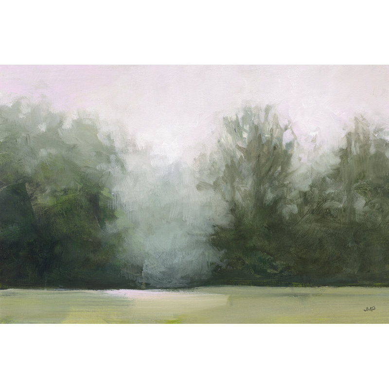 Edge Of The Wood by Julia Purinton - Wrapped Canvas Painting, 30cm H x 46cm W